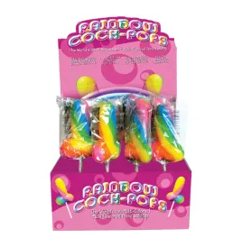 PRIDE - SPENCER and FLEETWOOD LECCA LILLIPOP LGBT CAZZO ARCOBALENO