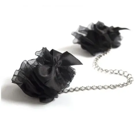 BIJOUX INDISCRETS - FROU FROU ORGANZA-HANDSCHELLEN