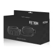 FETISH SUBMISSIVE - CHEVILLES EN CUIR VÉGÉTALIEN AVEC DOUBLURE EN NOPRÈNE