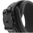 FETISH SUBMISSIVE - COLLANA E MANETTE IN PELLE VEGANA CON FODERA IN NOPRENE FETISH SUBMISSIVE - COLLANA E MANETTE IN PELLE VEGANA CON FODERA IN NOPRENE