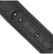 FETISH SUBMISSIVE - HALSKETTE UND HANDSCHELLEN AUS VEGANEM LEDER MIT NOPRENE-FUTTER