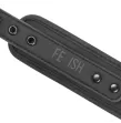 FETISH SUBMISSIVE - HALSKETTE UND HANDSCHELLEN AUS VEGANEM LEDER MIT NOPRENE-FUTTER
