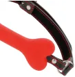 DARKNESS - RED BONE SILICONE GAG DARKNESS - RED BONE SILICONE GAG
