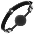 DARKNESS - BLACK SILICONE GAG DARKNESS - BLACK SILICONE GAG