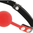 DARKNESS - BÂILLON EN SILICONE ROUGE DARKNESS - BÂILLON EN SILICONE ROUGE