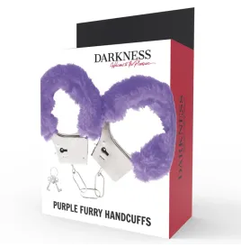 DARKNESS - MANETTE IN METALLO FODERATE LILLA