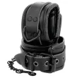 DARKNESS - MANETTE REGOLABILI IN PELLE NERA DARKNESS - MANETTE REGOLABILI IN PELLE NERA