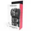 DARKNESS - ESPOSAS CUERO CON FORRO AJUSTABLES NEGRO