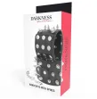 DARKNESS - MANETTE CON TESCHI E OSSA NERE CON SPUNTE DARKNESS - MANETTE CON TESCHI E OSSA NERE CON SPUNTE