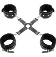 DARKNESS - LEDERHANDSCHELLEN FÜR FÜSSE UND HÄNDE SCHWARZ DARKNESS - LEDERHANDSCHELLEN FÜR FÜSSE UND HÄNDE SCHWARZ