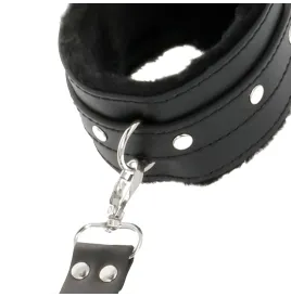 DARKNESS - MANETTE IN PELLE PER PIEDI E MANI NERE