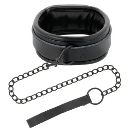 DARKNESS - MANETTE E COLLETTO IN PELLE NERA