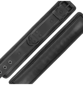 DARKNESS - MANETTE E COLLETTO IN PELLE NERA