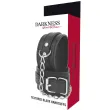 DARKNESS - MENOTTES EN CUIR TEXTURÉ NOIR DARKNESS - MENOTTES EN CUIR TEXTURÉ NOIR