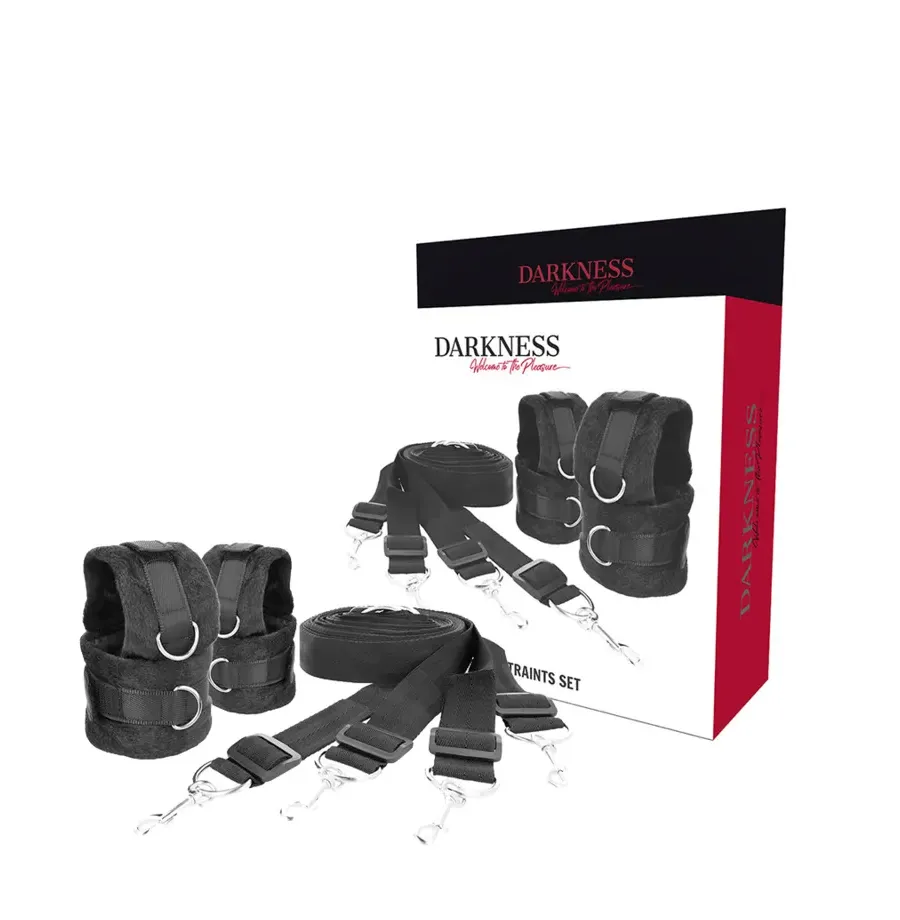 DARKNESS - SET CRAVATTE DA LETTO DARKNESS - SET CRAVATTE DA LETTO