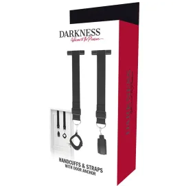 DARKNESS - BONDAGE-TÜR-HANDSCHELLEN