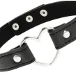 COQUETTE CHIC DESIRE - VEGANES LEDER-HALSKETTE-HERZ-ACCESSOIRE COQUETTE CHIC DESIRE - VEGANES LEDER-HALSKETTE-HERZ-ACCESSOIRE