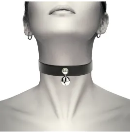 COQUETTE CHIC DESIRE - COLLIER EN CUIR VEGAN FEMME HOCHET ACCESSOIRE