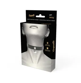 COQUETTE CHIC DESIRE - VEGAN LEATHER NECKLACE WOMAN RATTLE ACCESSORY