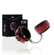 FETISH SUBMISSIVE DARK ROOM - MENOTTES EN CUIR VÉGAN AVEC DOUBLURE EN NÉOPRÈNE FETISH SUBMISSIVE DARK ROOM - MENOTTES EN CUIR VÉGAN AVEC DOUBLURE EN NÉOPRÈNE