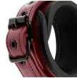 FETISH SUBMISSIVE DARK ROOM - HANDSCHELLEN AUS VEGANEM LEDER MIT NEOPRENFUTTER FETISH SUBMISSIVE DARK ROOM - HANDSCHELLEN AUS VEGANEM LEDER MIT NEOPRENFUTTER