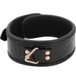 BEGME - BLACK EDITION COLLAR CUERO VEGANO CON FORRO DE NEOPRENO BEGME - BLACK EDITION COLLAR CUERO VEGANO CON FORRO DE NEOPRENO