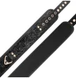 BEGME - BLACK EDITION COLLAR CUERO VEGANO CON FORRO DE NEOPRENO BEGME - BLACK EDITION COLLAR CUERO VEGANO CON FORRO DE NEOPRENO