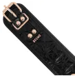 BEGME - BLACK EDITION PREMIUM VEGAN LEATHER COLLAR WITH NEOPRENE LINING BEGME - BLACK EDITION PREMIUM VEGAN LEATHER COLLAR WITH NEOPRENE LINING