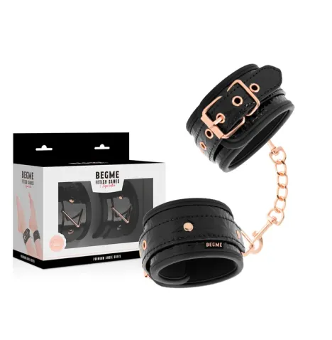 BEGME - BLACK EDITION PREMIUM ANKLE CUFFS WITH NEOPRENE LINING
