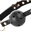 BEGME - BLACK EDITION BALLKNEBEL VEGANES LEDER BEGME - BLACK EDITION BALLKNEBEL VEGANES LEDER