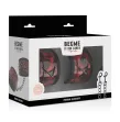 BEGME - RED EDITION PREMIUM HANDCUFFS WITH NEOPRENE LINING BEGME - RED EDITION PREMIUM HANDCUFFS WITH NEOPRENE LINING