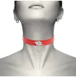 COQUETTE CHIC DESIRE - COLLIER CUIR VEGAN ROUGE FEMME ACCESSOIRE FÉTICHE COQUETTE CHIC DESIRE - COLLIER CUIR VEGAN ROUGE FEMME ACCESSOIRE FÉTICHE