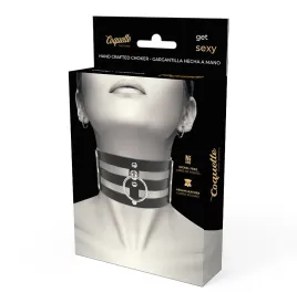 COQUETTE CHIC DESIRE - VEGANES LEDER-HALSBAND IM FETISCH-STIL