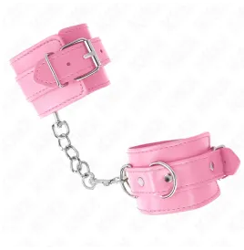 KINK - EINFACHE HANDGELENKSFESSELN ROSA VERSTELLBAR 20-23 CM X 5,5 CM