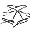 SUBBLIME - 953690 MENOTTES AVEC CEINTURE DE BONDAGE NOIRE TAILLE UNIQUE SUBBLIME - 953690 MENOTTES AVEC CEINTURE DE BONDAGE NOIRE TAILLE UNIQUE