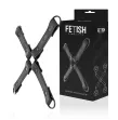 FETISH SUBMISSIVE - HANDSCHELLENVERBINDUNG AUS VEGANEM LEDER