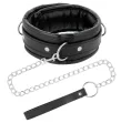 DARKNESS - COLLAR CON CADENA SOFT LEATHER DARKNESS - COLLAR CON CADENA SOFT LEATHER