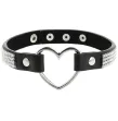 COQUETTE CHIC DESIRE - RAS DE COU EN CUIR VEGAN AVEC COEUR COQUETTE CHIC DESIRE - RAS DE COU EN CUIR VEGAN AVEC COEUR