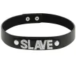 COQUETTE CHIC DESIRE - SLAVE VEGAN LEATHER CHOKER COQUETTE CHIC DESIRE - SLAVE VEGAN LEATHER CHOKER