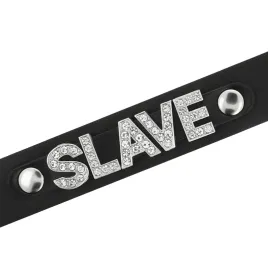 COQUETTE CHIC DESIRE - SKLAVEN-HALSBAND AUS VEGANEM LEDER