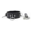 OHMAMA FETISH - COLLIER DE SOUMISSION AVEC 3 ANNEAUX