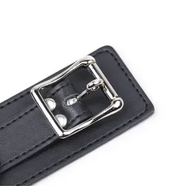 OHMAMA FETISH - COLLIER DE SOUMISSION AVEC 3 ANNEAUX