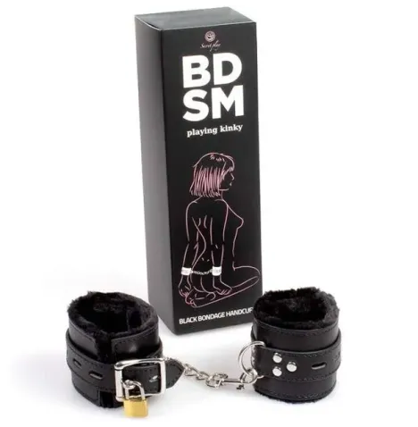 SECRETPLAY - MANETTEBLACK BONDAGE COLLEZIONE BDSM