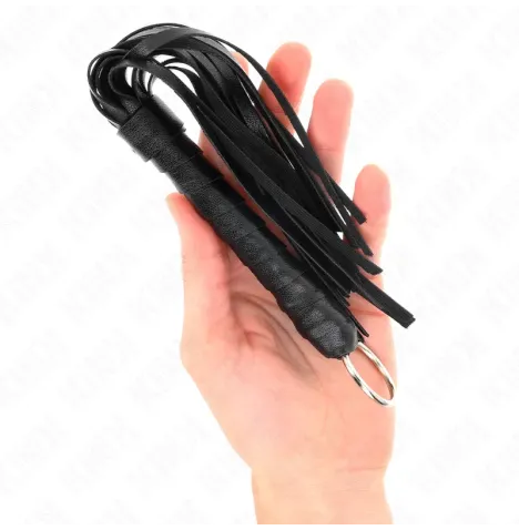KINK - EINFACHE MINI-PEITSCHE SCHWARZ 28 CM