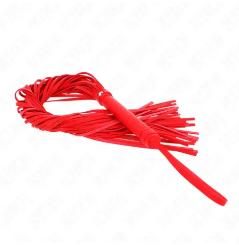 KINK - FRUSTA IN PVC MORBIDO ROSSO 70 CM