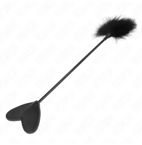 KINK - TICKLE FEATHERS MIT HERZPADDEL 31 CM