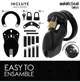 ADDICTED TOYS LOCKED - FORBIDDEN VAULT PENIS CAGE 10 CM