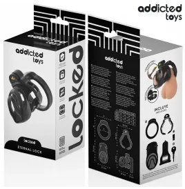 ADDICTED TOYS LOCKED - ETERNAL LOCK PENISKÄFIG 9 CM