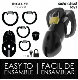 ADDICTED TOYS LOCKED - UNBROKEN DEN PENISKÄFIG 9,8 CM