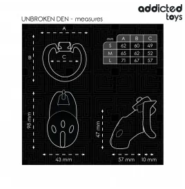 ADDICTED TOYS LOCKED - GABBIA PER PENE DEN NON ROTTURA 9,8 CM
